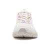 Li Ning Cushioning Slip Resistant Abrasion Resistant Low Top Running Shoes Women's White Blue ARXT022-5