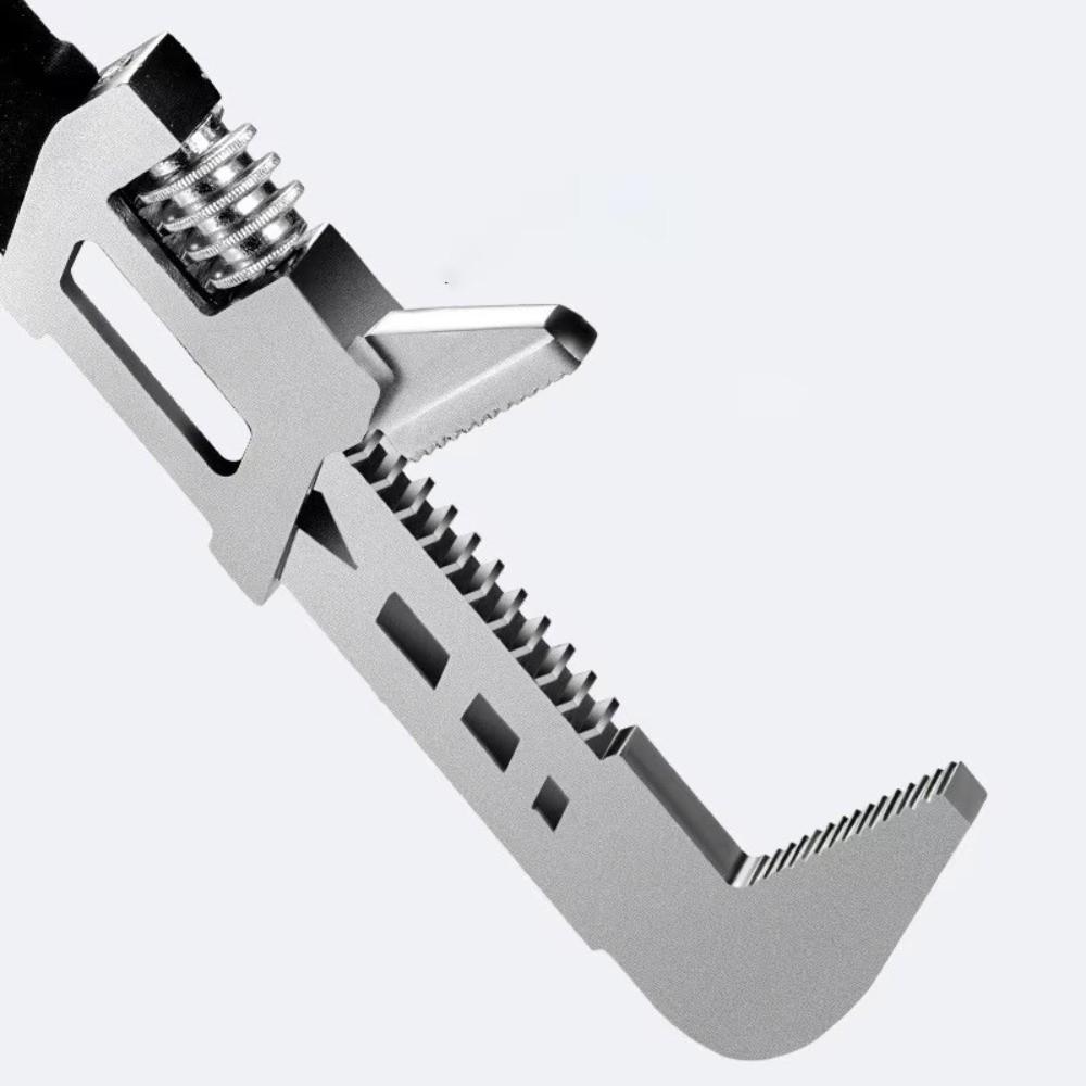 Large Opening Universal Adjustable Wrench Wide Jaw Opening Wrench  For Bathroom Pipe
