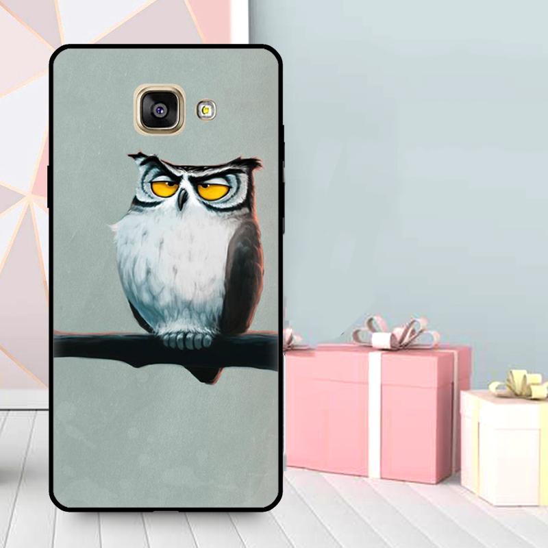 Cute Owl Cartoon Case For Samsung Galaxy J7 J5 J3 2017 J1 A3 A5 2016 A9 A7 A6 A8 J8 2018 J6 J4 Plus Cover