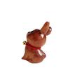 Birnbaumholz-Schnitzerei Miniatur Niedliches Kleiner Hase Dekoration Zuhause Büro Schreibtischdekoration Sternzeichen Hase Wohnzimmer Einweihungsgeschenk
