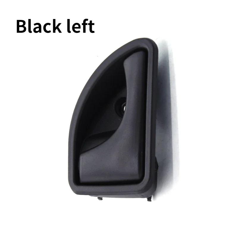 For Renault 1997-2007 Kangoo & 1997-2003 Twingo 1 Pair Car Interior Door Handle Front Left Right Knob 8200247802 82002478 Black left