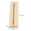 1-10 Stück 15cm LED Holzlicht Display Kristall USB beleuchteter Ständer für Kristallglas Harzkunst Ornament Holz Nachtlicht Basis