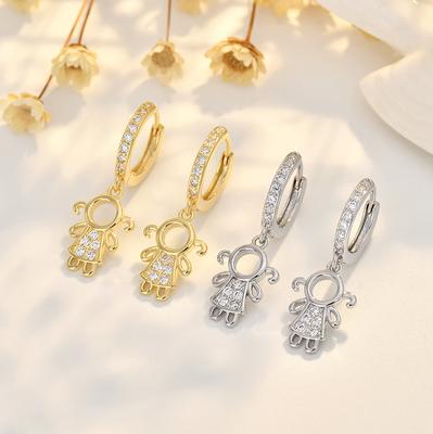 Ohrringe für Jungen und Mädchen Gold Hochwertige Ohrringdesigns