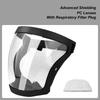 Ny ArbetsSkyddshuva Anti-Dimma Ansiktsskydd Högupplöst PC-lins Ansiktsskyddande Verktyg För Hemkök Byggnadsarbete