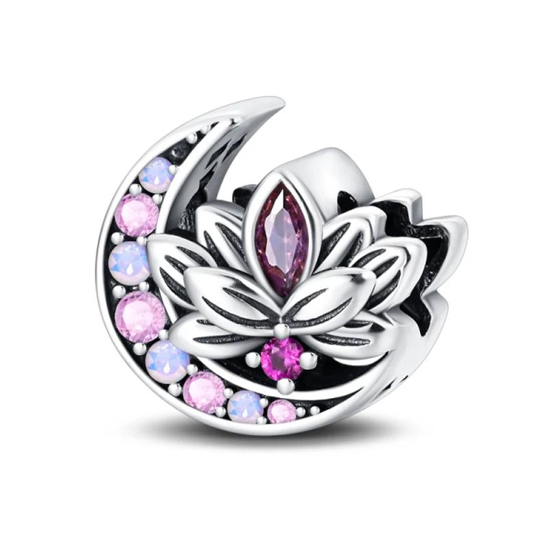 Charms Perlen Kupferrosa Parfümflasche Buchstabe Leuchtendes Glühwürmchen Tarotkarte Perlen Passend für DIY Armbänder Schmuck