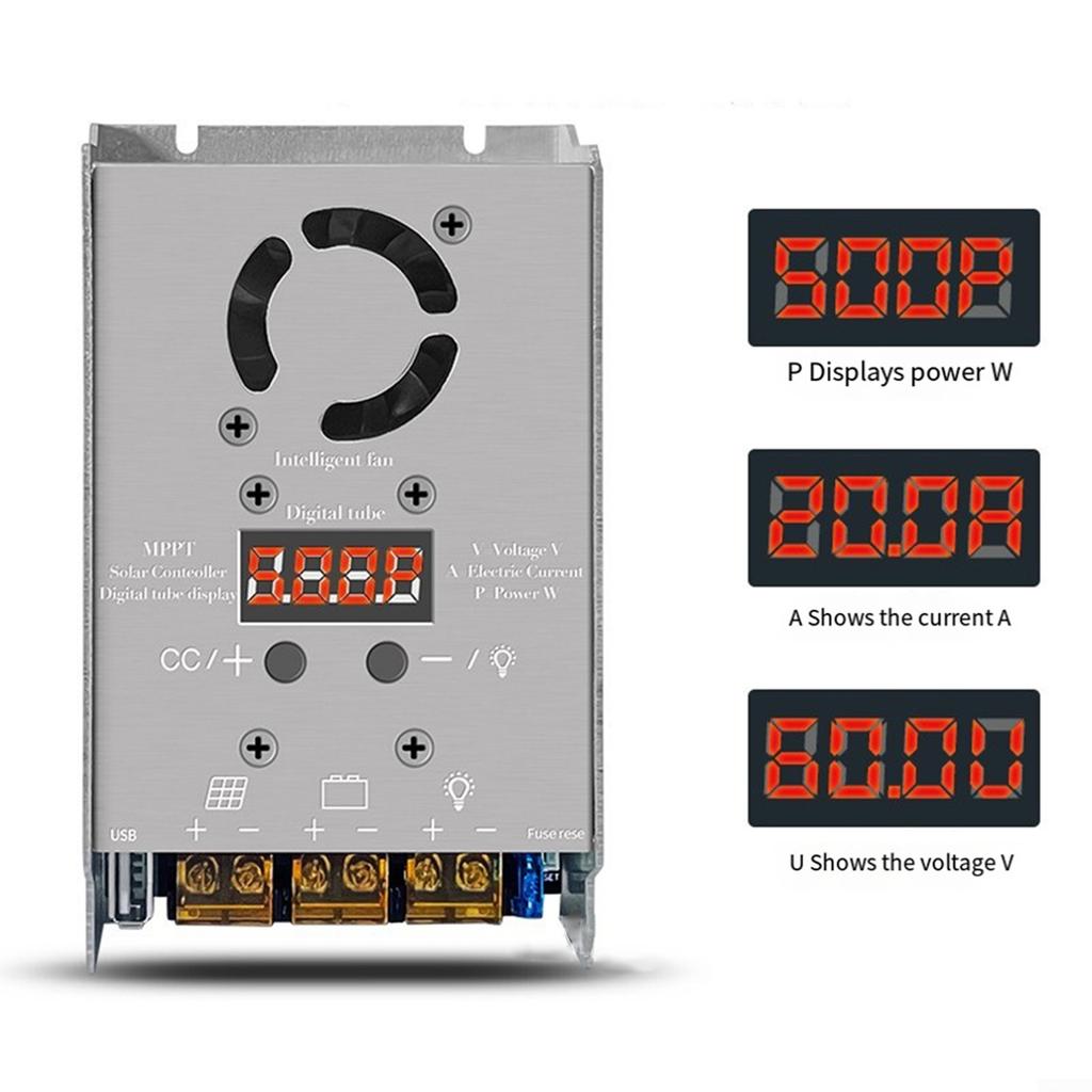 High Performance 450W Solar Controller for 12V 24V Lithium Battery Charging