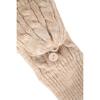 Mountain Warehouse Womens/Ladies Faux Fur Lined Fingerless Gloves
