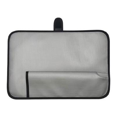 Effective Curling Iron Holder Bag Constructed From Hard Fabric And Useful Storage Solution