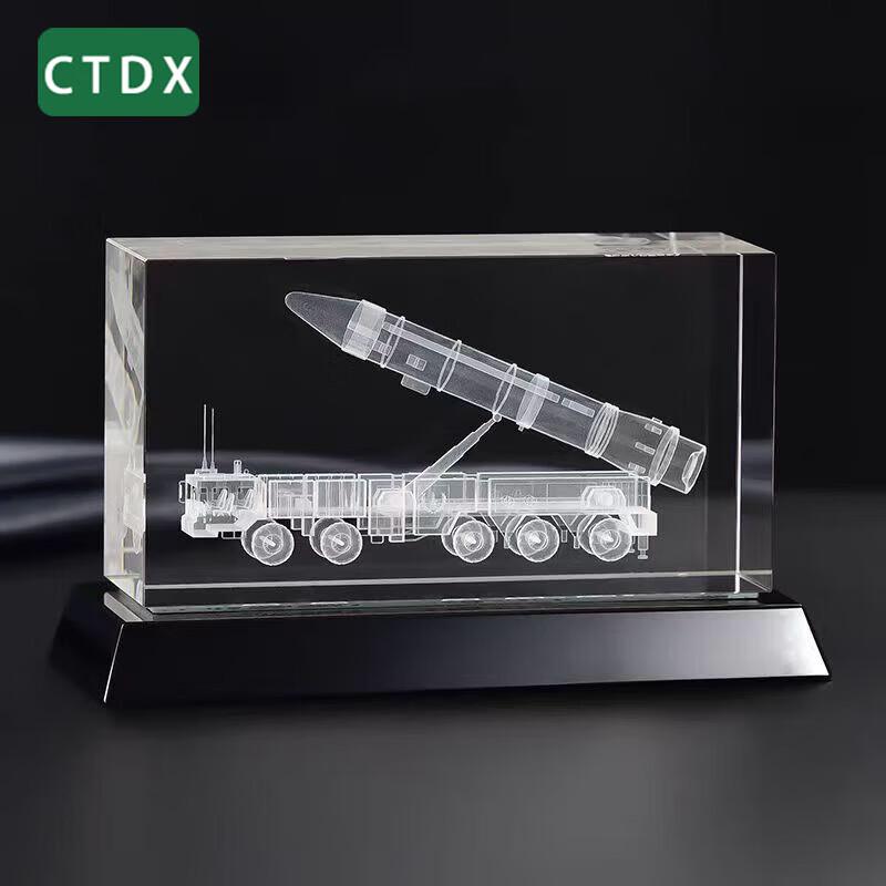 CTDX Crystal Engraved Retirement Souvenir