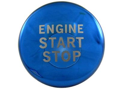 BRIGHTZ INT-ETC-311 S700V S710V Stainless Steel Engine Starter Switch Cover, Blue, 700V, 710V, 700, 710