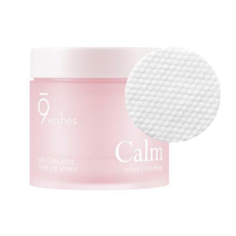 

Пэды-тонер для лица Ninewishes pH Calm Cica (70 подушечек)