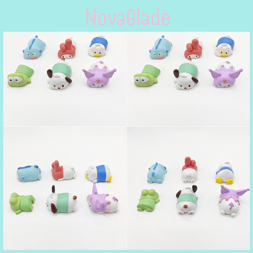 Adorable Sanrio Kuromi And Melody Pvc Figurine Blind Box Collectible Toys Set