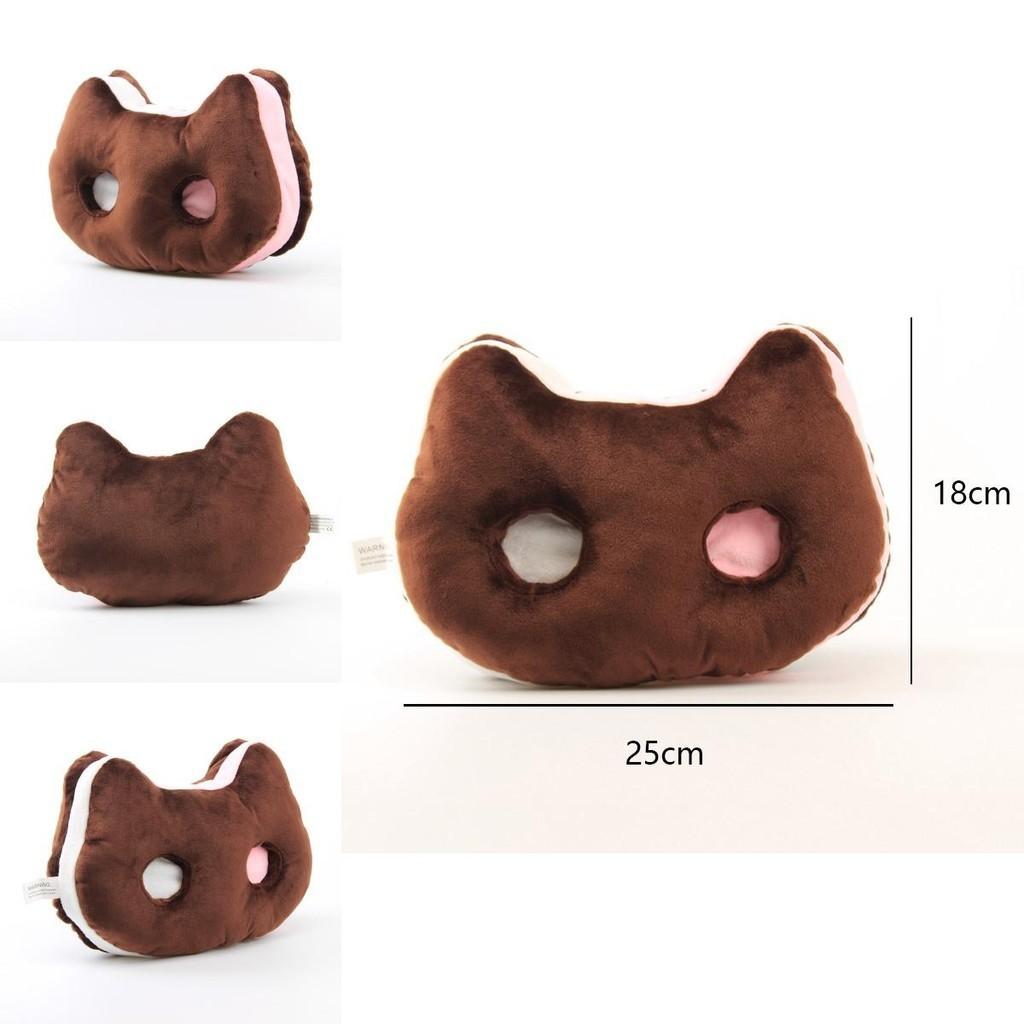 Entzückende Steven Universe Cookie Cat Weiche Plüschpuppe für gemütliche Kinder zum Kissenkuscheln