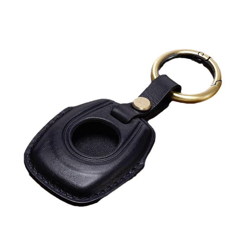 Vintage Genuine Leather Key Case for Harley Sportster, Pan America, and Nightster