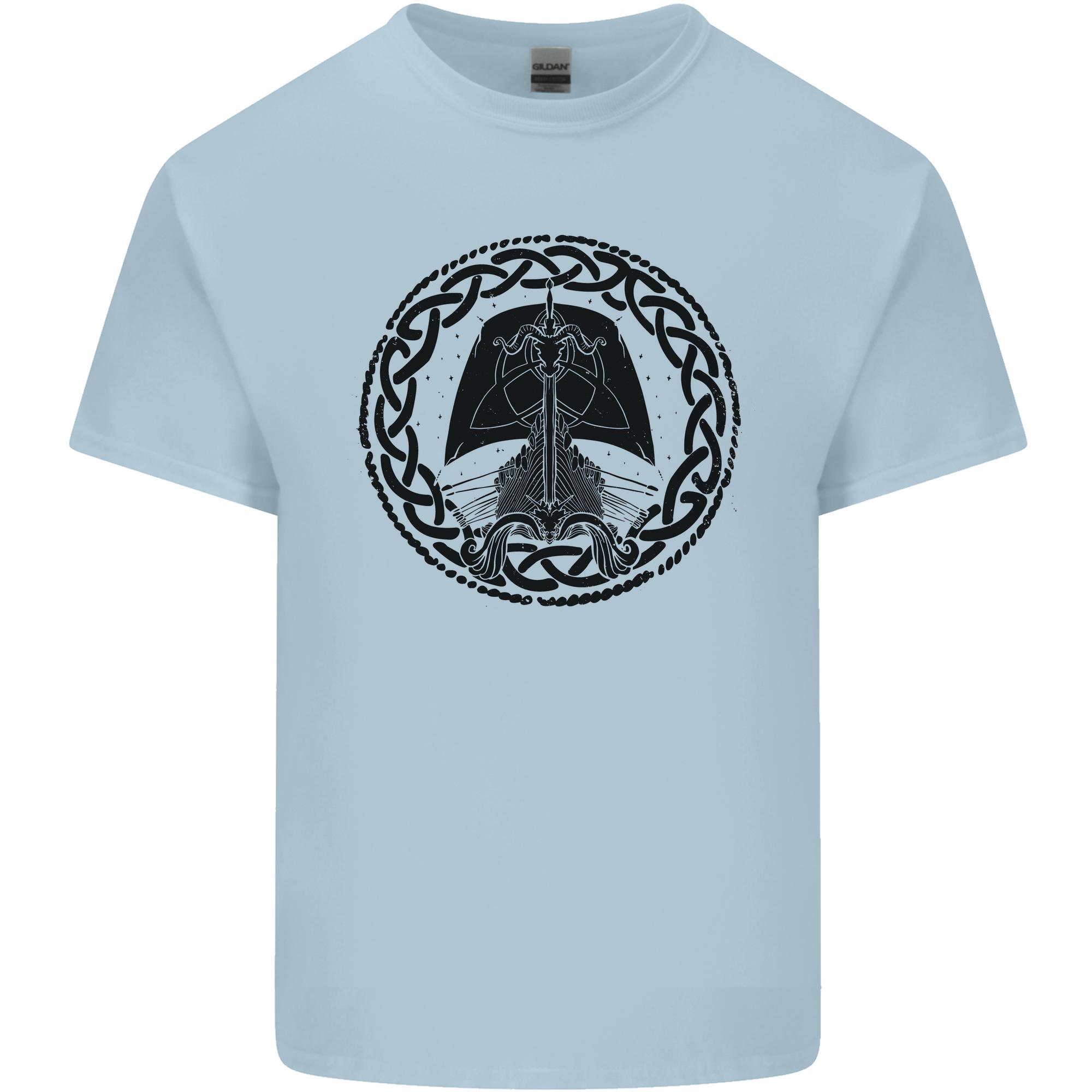 A Viking Ship Unisexs Light Cotton TShirt S