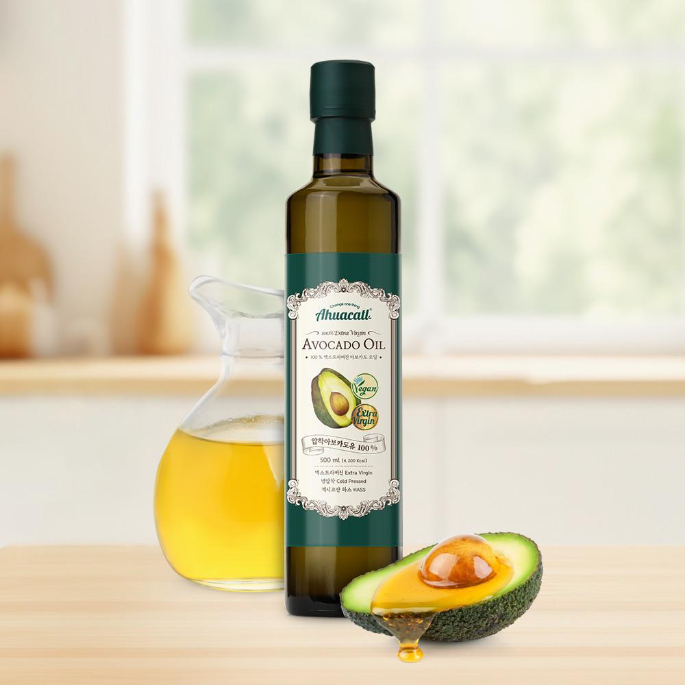 Botu Ahucatl Extra Virgin Avocado Oil 500ml Large Size 2 Bottles