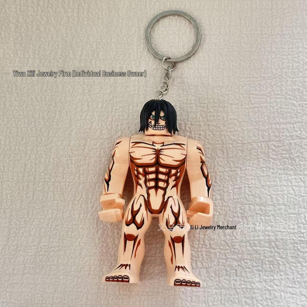 Klíčenka s přívěskem - Batman & Králík Bugs Bunny - Ozdoba na tašku pro páry