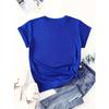 European Size Women'S Valentine'S Day Dentist Squad Graphic T-Shirt - Oversized Crew Neck Short Sleeve