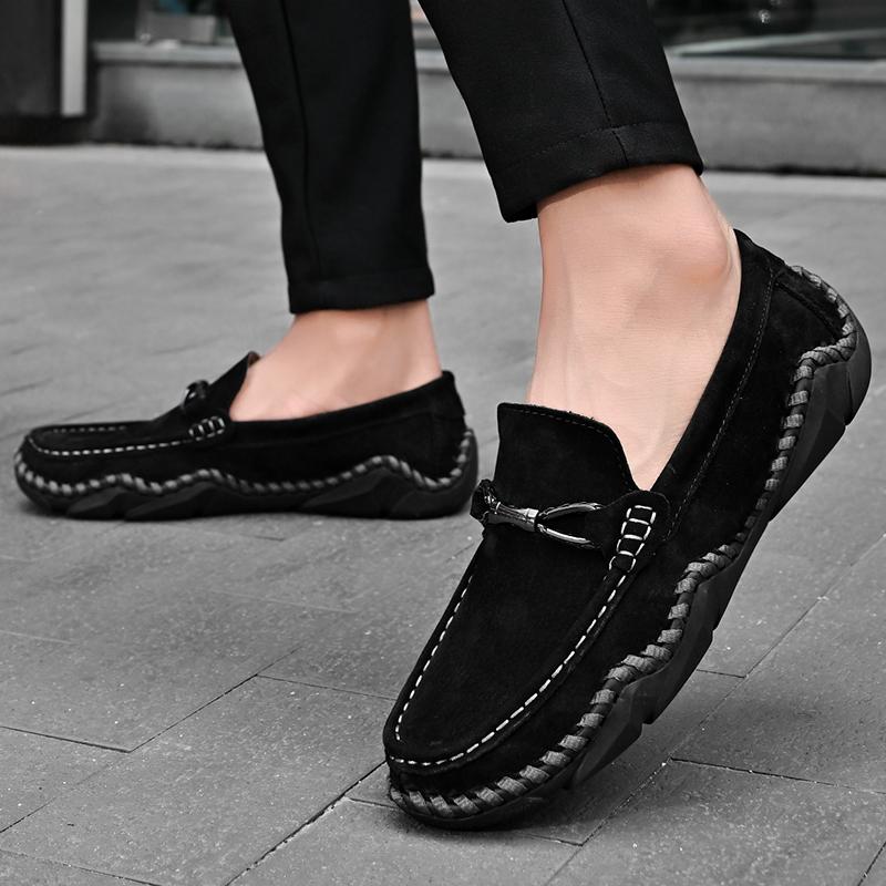 Men's Penny Loafers Moccasin Driving Shoes Slip On Flats Boat Shoes