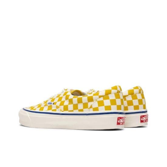 Vans OG Era LX 'Checkerboard - Ceylon Yellow' VN0A4BVA022 Men's Shoes