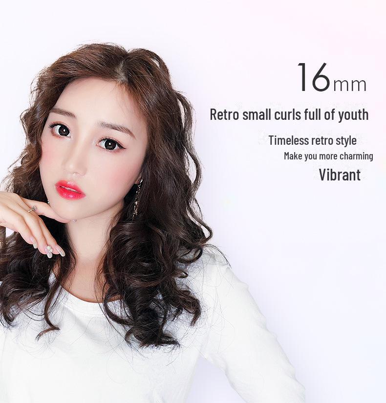 Ondulator de 9 mm pentru părul subțire al bărbaților și bucle scurte și strânse ale femeilor
