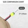 10Pcs Red Black Line 0805LED SMD Wire  Light HO N OO Scale Pre-soldered Micro Railway Decoration