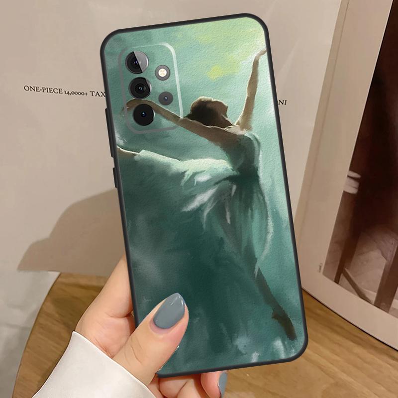 Ballet Ballerina Dancer Case For Samsung Galaxy A34 A54 A17 A35 A55 A06 A16 A26 A36 A56 A53 A32 A52 A33 A13 A14 A15