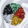 100 G Crystal Pieces Five Elements Fragmented Stones Degaussing Colorful Decorative Pebbles