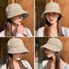 Anti-UV Baseball Caps Big Brim Visor Cap Casual Sunshade Hat  Women Men