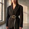 Vintage Decorative Buckle Belt Adjustable Lady's Knotted Belt Women's Waist Belt  Daily Wear