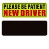 Novice Intern Driver Car Sticker Magnetic Reflective Sticker Popular New+river Novice Car Sticker