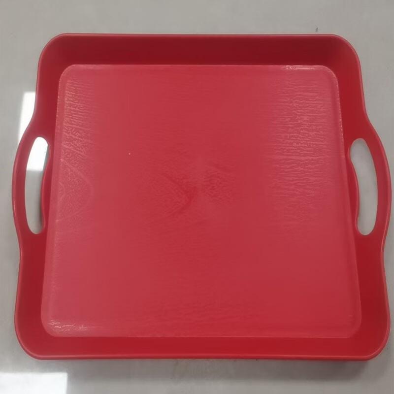Yicang Thickened Rectangular Plastic Serving Tray with Handle