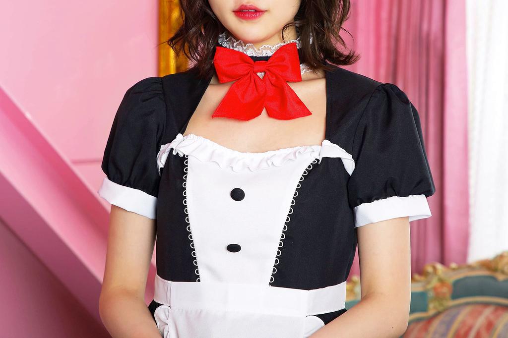 Clearstone Tokimeki Graffiti Cosplay Halloween Cat Ear Maid Black Women's