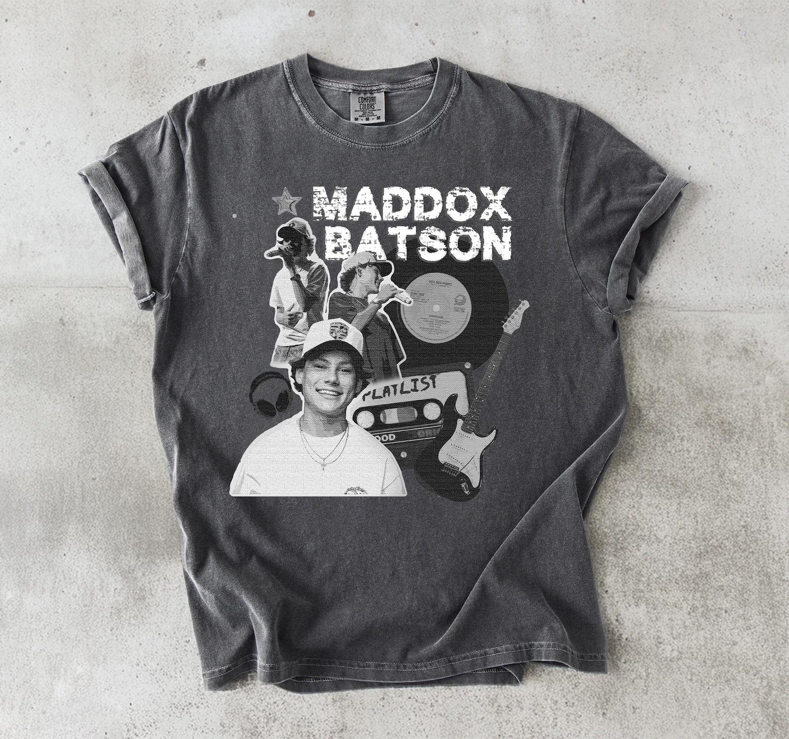 Comfort Colors Maddox Batson Shirt, Vintage Maddox Batson Tee, Retro Country Music Merch, Y2K Graphic Music Lover Tshirt, Fan Concert Gift L