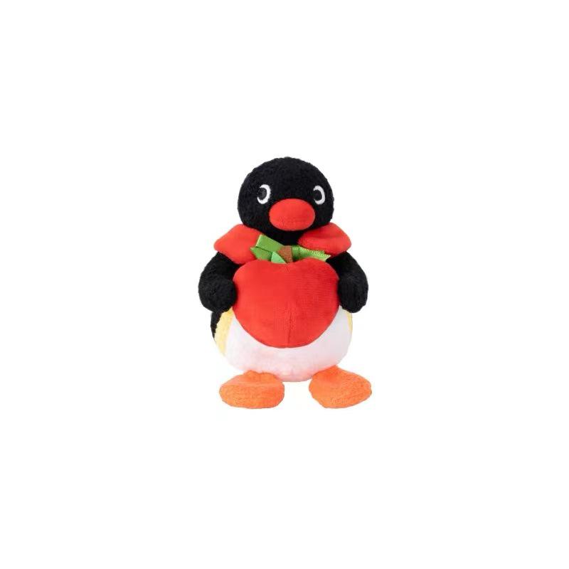Genuine Pingu Penguin Plush Keychain: Cute Backpack Ornament & Birthday Gift for Women