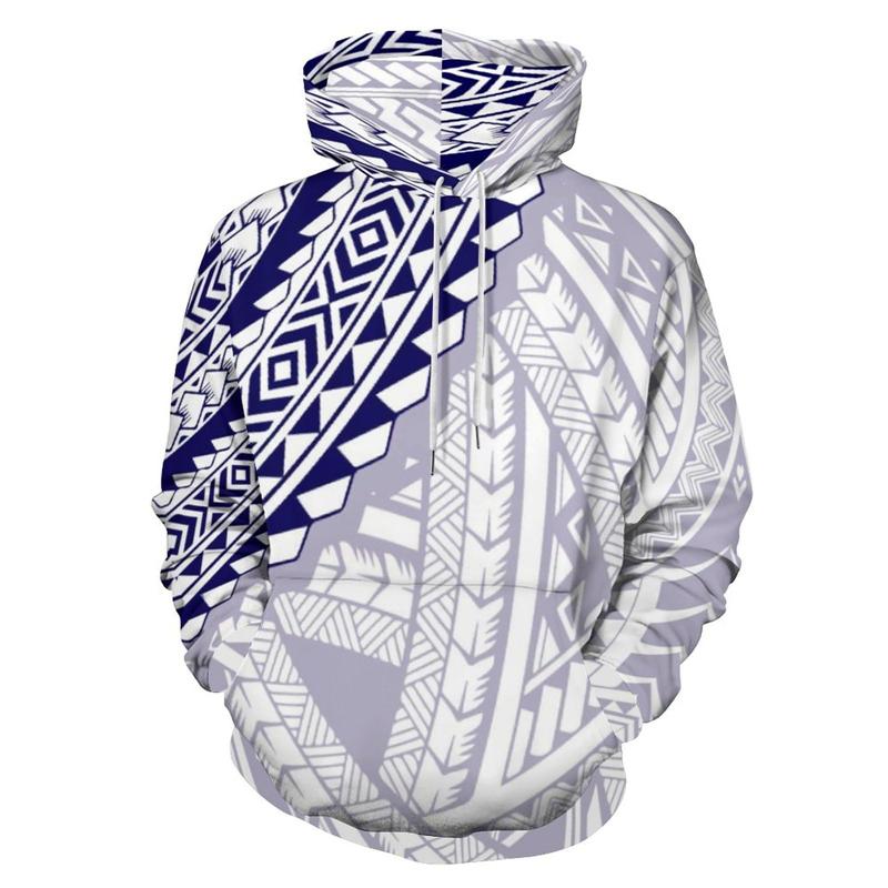 New 3D Polynesian Tattoo Lapu Sun Tribal Graphic Hoodies For Man Women Fashion Hoody Cool Pullovers Streetwear Clothing Harajuku