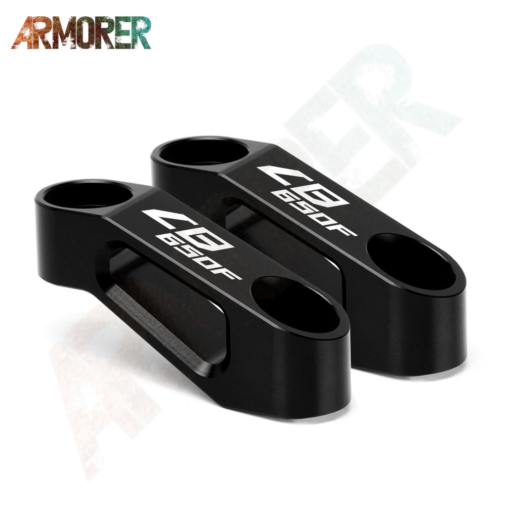 Motorcycle Accessories For HONDA CB650F CB 650F CB650 F CB 650 F 2014 -  2018 Rearview Mirror Extension Mount Bracket