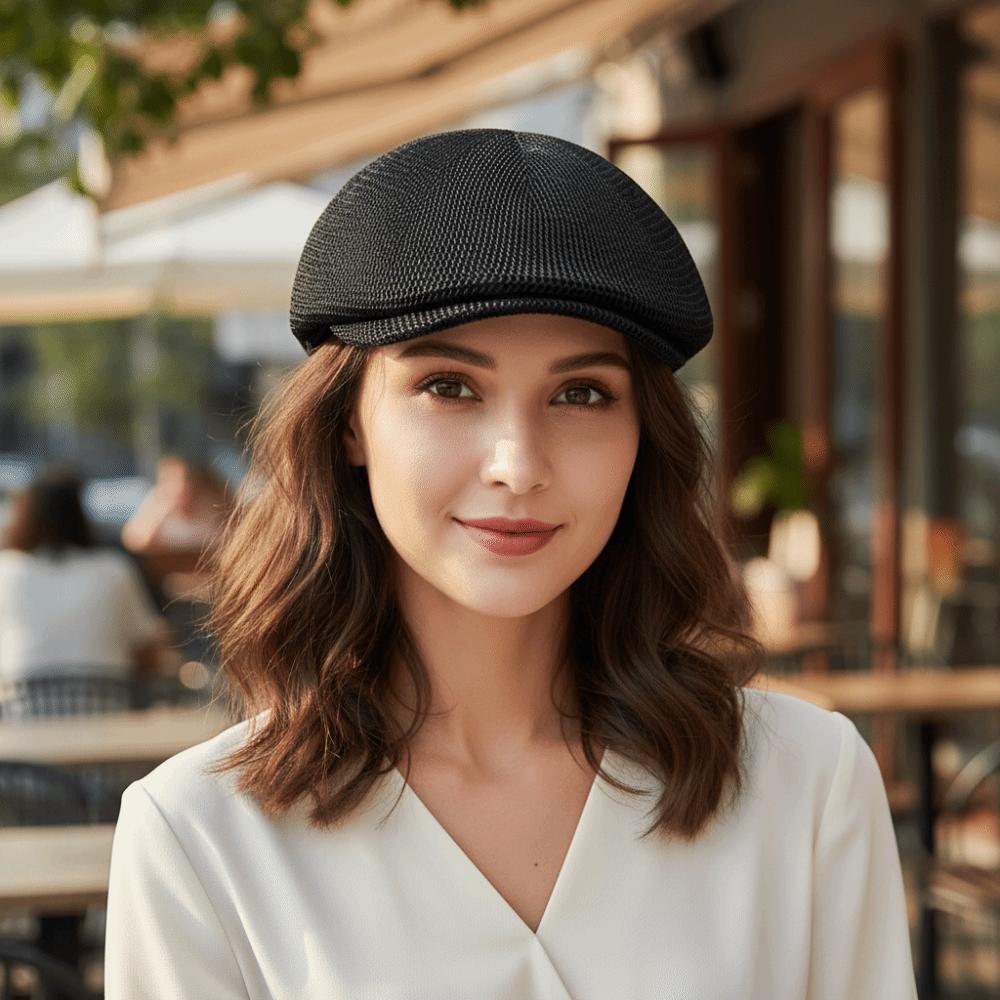 Adjustable Straw Hat Sun Visor Beach Hat Retro Style Beret Hats Tide Summer