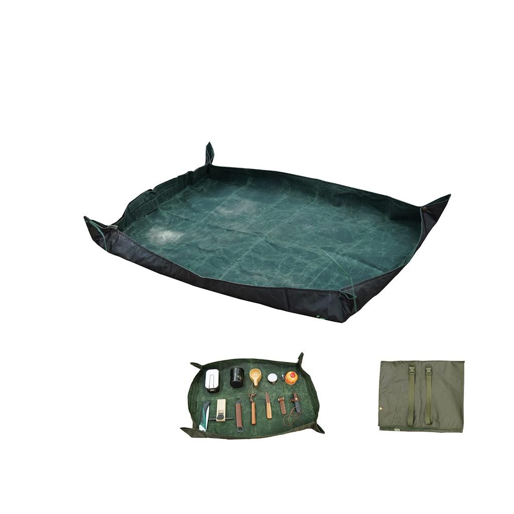 YAJIN CRAFT Lagerung Boden Multi 92cm x Aufbewahrung kleiner Gegenstände Paraffin-Baumwollmatte, 4-Wege-Plane, Plane, 68cm, Tablett, Multifunktional, Wasserdicht,