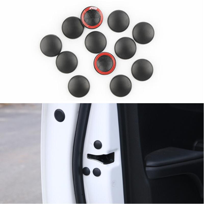 12Pcs Car Door Lock Screw Protector Cover for Fiat Panda Bravo Punto Linea Croma 500 500X 595 Ducato Tipo Doblo Stilo Freemont