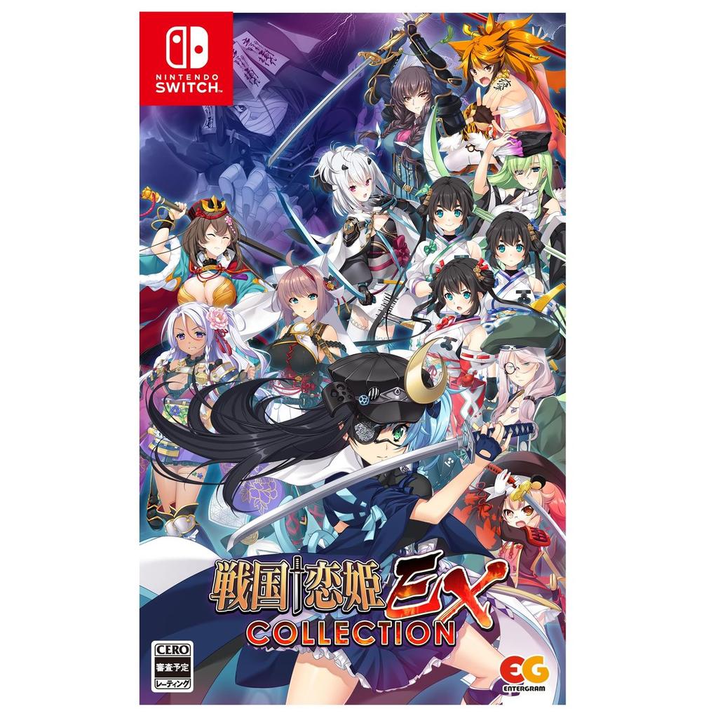 Sengoku Koihime EX Collection Nintendo Switch Game with Original Can Badge Entergram