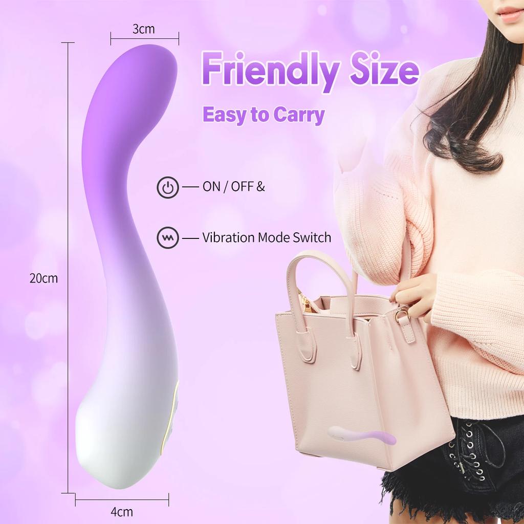 Finger Dildo Vibrator for Women Powerful Vibration Mode Clitoral G Spot Stimulation Massager Vagina Masturbator Adult Sex Toy