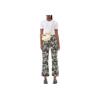 Ganni Butterfly Logo Embroidered Round Neck Fitted Short Sleeve T-Shirt Women tops Bright-White T3941151