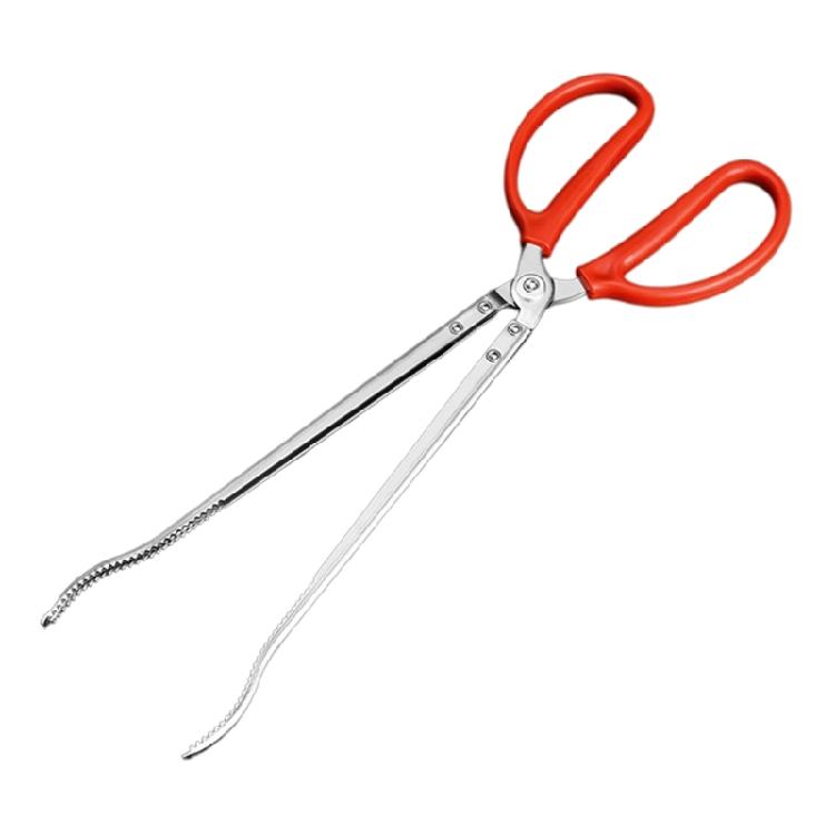 Professional Garbage Color Tongs Antislip Long Handle Outdoor Pliers for Eel Catching Fish Grabbing Rustproof