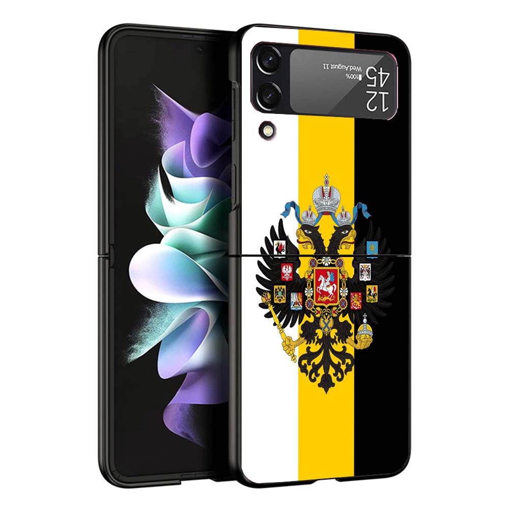 

Russia Russian Flags Emblem Phone Case For Samsung Galaxy Z Flip7 Flip6 5G Flip5 Flip4 Flip3 ZFlip 7 6 3 4 5 Shockproof Back Cov Samsung Z Flip 6