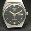 Seiko 5 AUTOMATIC 6309A JAPAN MENS VINTAGE BLACK COLOR DIAL WATCH A701668-5
