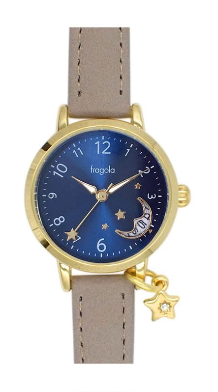 

[Подписаться] Часы Fragola Moon Date Watch N00423S-1 MOC Women s Gray