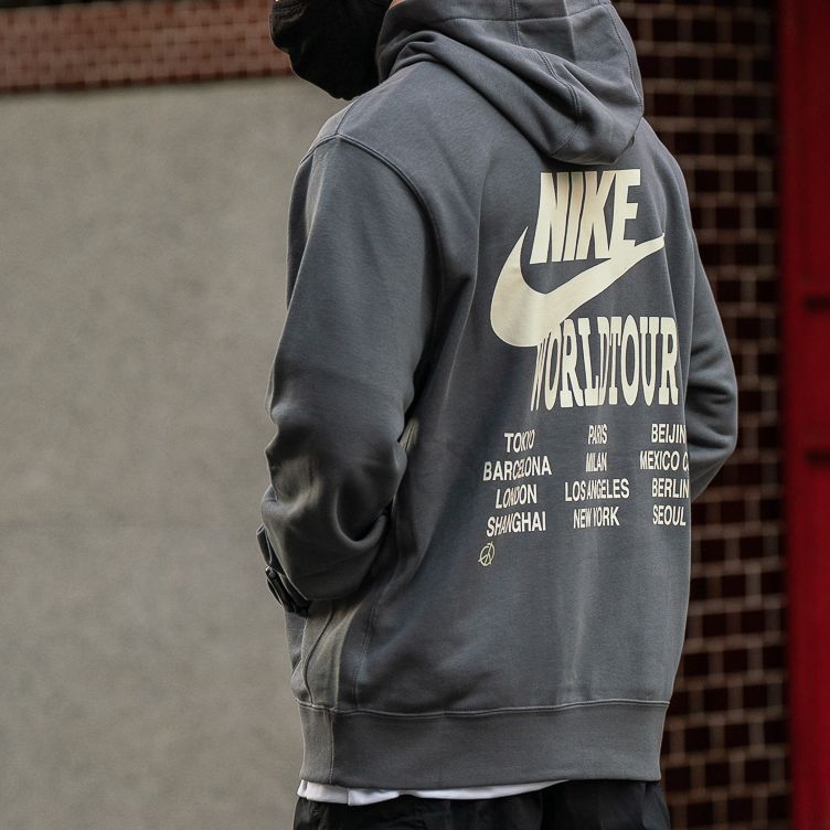 New Nike Sweatshirts Unisex Iron Gray DV7380-068