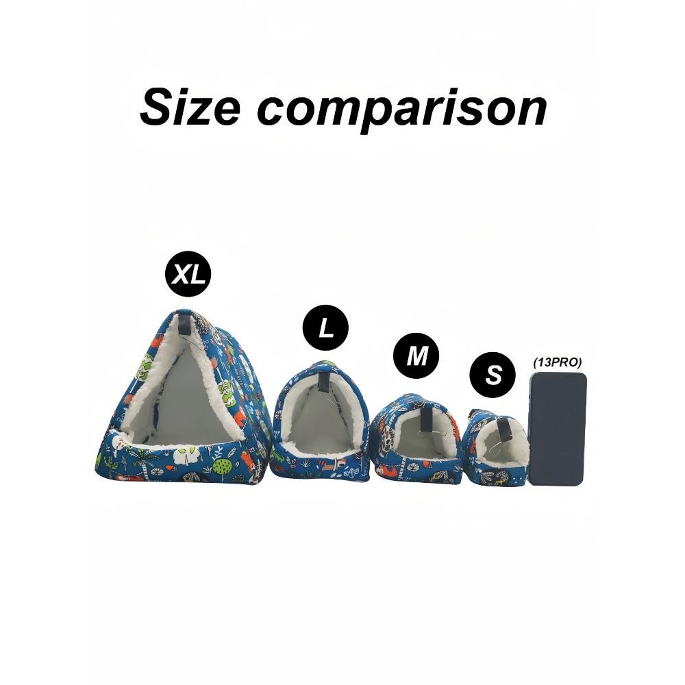 1 Stück, S/M/L/XL Vogelkäfig, Warmes Vogelnest, Winterbett, Haus Schuppen, Hängebett, Zelt, Plüsch Versteckzimmer, Kleintier Papagei