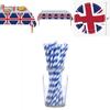 Make Your Next Party Unforgettable With The Commemorative British Flag Party Supplies Set Perfect For All Occasions!
